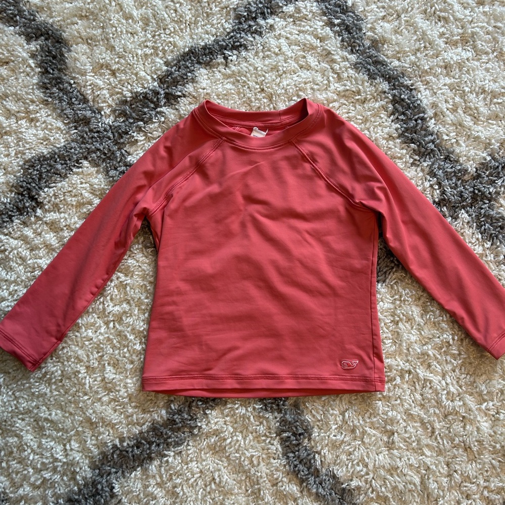 Vineyard Vines Boys 4T Sailors Red Rashguard